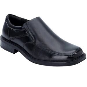 Dockers Men's 8 Black Emptor Slip On Synthetic Leather Round Toe Dress Shoe